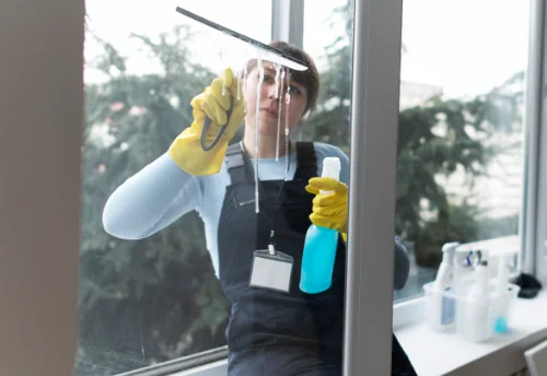 Nettoyage de vitres intérieures et extérieures à Menotey